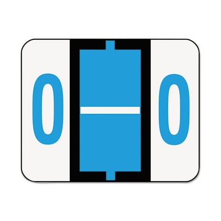 Smead Smead, A-Z COLOR-CODED END TAB FILING LABELS, O, 1 X 1.25, WHITE, 500/ROLL 67085